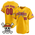 Custom Cincinnati Reds x One Piece Gold Jereymy Vapor Premier Limited Jersey - Stitched