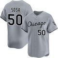 Chicago White Sox #50 Lenyn Sosa Gray Jereymy 2025 Limited Stitched Jersey