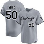 Chicago White Sox #50 Lenyn Sosa Gray Jereymy 2025 Limited Stitched Jersey