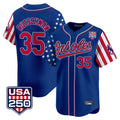 Baltimore Orioles #35 Adley Rutschman Player Royal Jereymy USA 250 Independence Day Vapor Premier Limited Home Game Stitched Jerseys