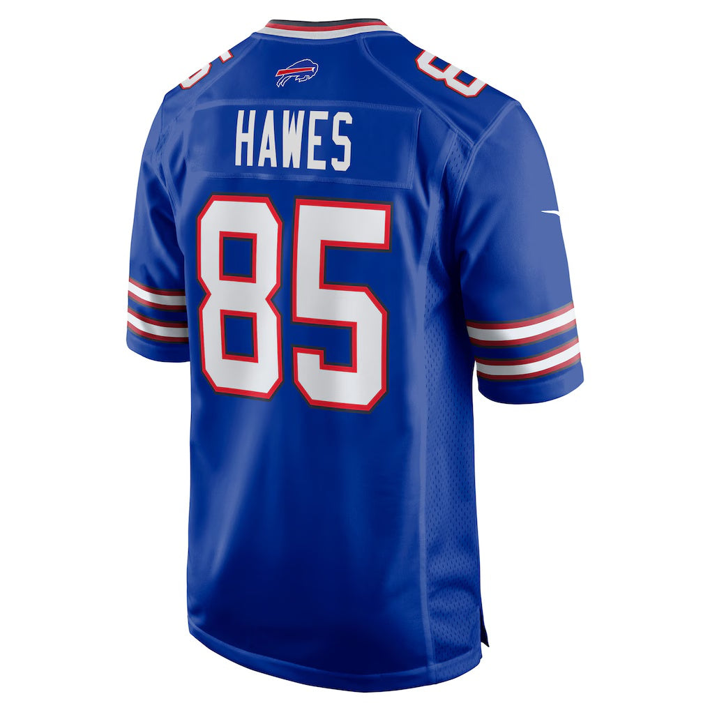 B.Bills #85 Jackson Hawes Royal Jereymy Team Game Jersey