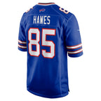 B.Bills #85 Jackson Hawes Royal Jereymy Team Game Jersey