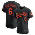 Baltimore Orioles #6 Ryan Mountcastle Player Black Jereymy Limited Elite Home Game Stitched Jerseys
