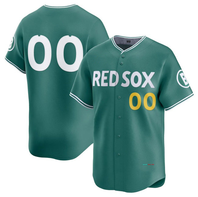 Custom Boston Red Sox ACTIVE PLAYER Green Jereymy 2025 City Connect Limited Stitched Jersey