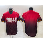 Philadelphia Phillies Blank Red Black Jereymy 2024 City Connect Limited Stitched Jersey