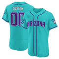 Custom Arizona Diamondbacks 2024 Teal Purple Jersey ¨C Teal Jereymy