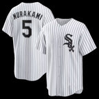 Chicago White Sox #5 Munetaka Murakami White Jereymy Home Replica Jersey