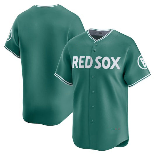 Boston Red Sox Blank Green Jereymy 2025 City Connect Limited Stitched Jersey