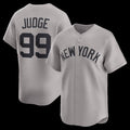 New York Yankees #99 Aaron Judge Gray Jereymy Road Limited Player Jersey 2