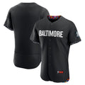 Baltimore Orioles Black Jereymy City Connect Authentic Jersey