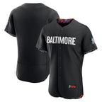Baltimore Orioles Black Jereymy City Connect Authentic Jersey