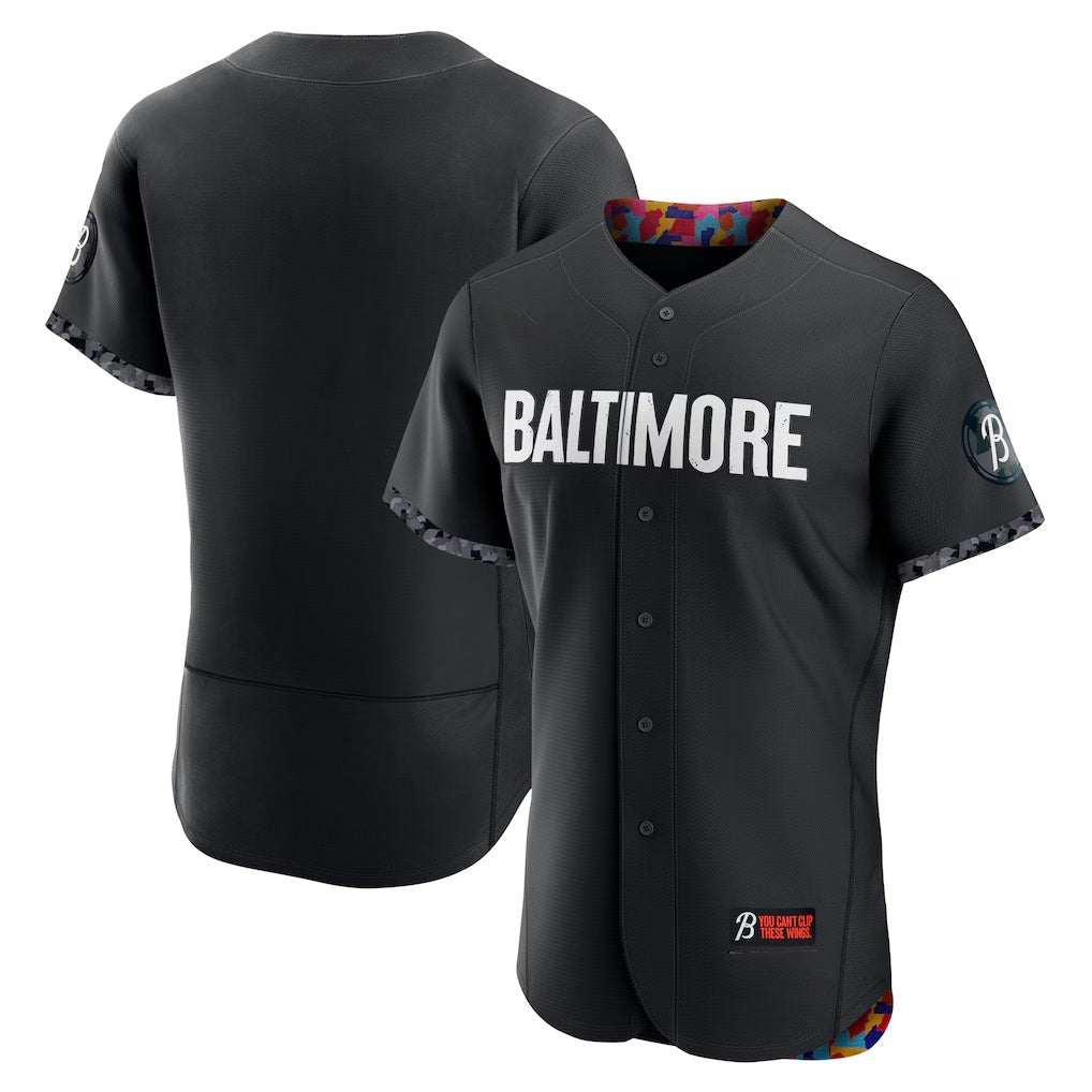 Baltimore Orioles Black Jereymy City Connect Authentic Jersey