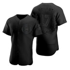 Chicago Cubs #17 Kris Bryant Black Jereymy Flexbase Fashion Jersey