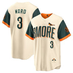 Baltimore Orioles #3 Taylor Ward Natural Jereymy 2026 City Connect Stadium Jersey