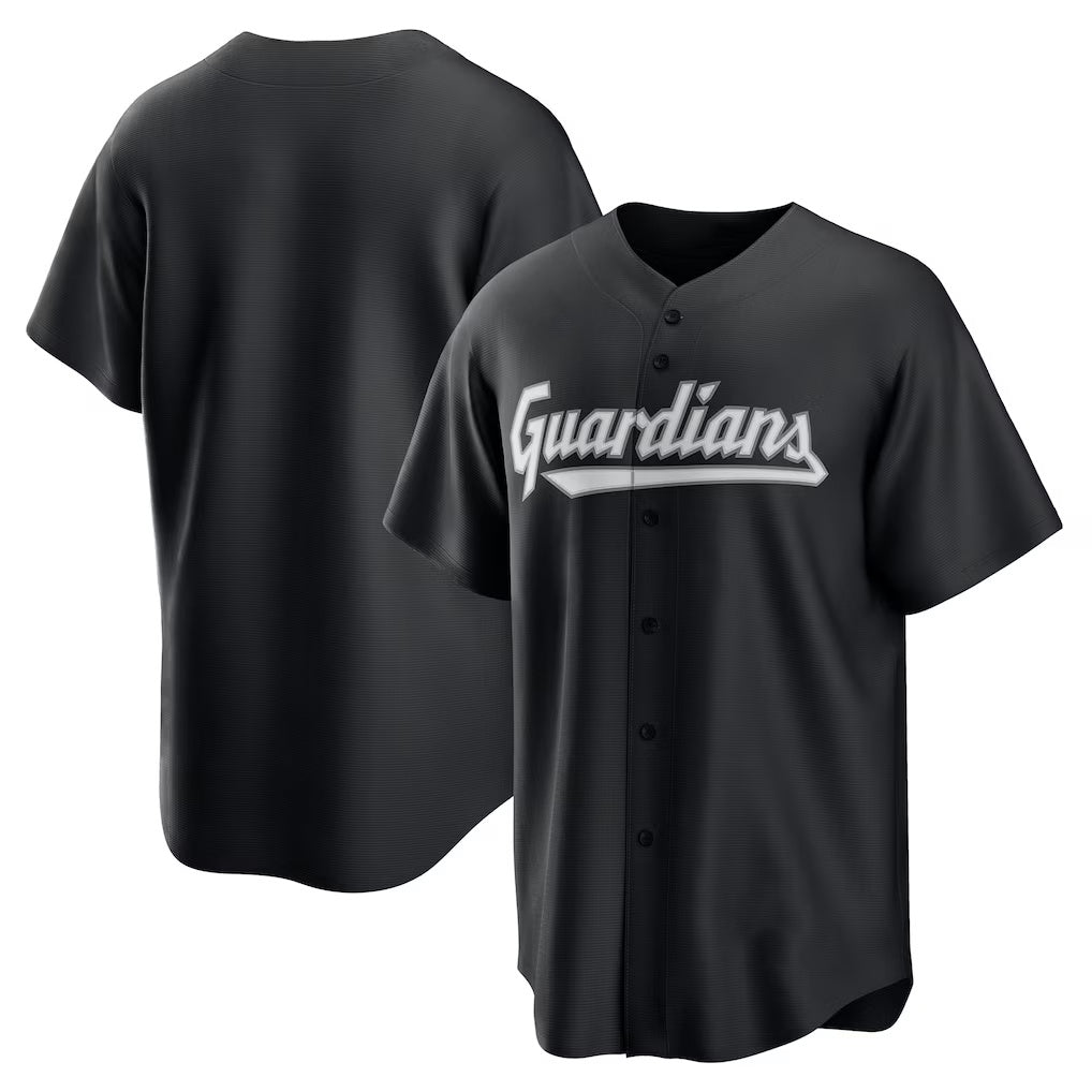 Cleveland Guardians Black Jereymy Replica Jersey