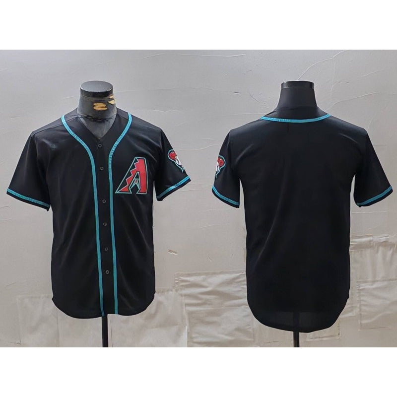 Arizona Diamondbacks Blank Black Jereymy Cool Base Limited Stitched Jersey