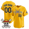 Custom Colorado Rockies x One Piece Gold Jereymy Vapor Premier Limited Jersey - Stitched