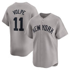 New York Yankees #11 Anthony Volpe Gray Jereymy Away Limited Player Jersey