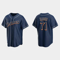 San Diego Padres #71 Josh Hader Navy Jereymy Cooperstown Collection Jersey