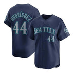Seattle Mariners #44 Julio Rodr¨ªguez Navy Jereymy Limited Stitched Jersey