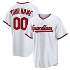 Custom Cleveland Guardians White Jereymy Home Replica Jersey