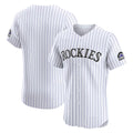 Colorado Rockies White Jereymy Home Elite Jersey
