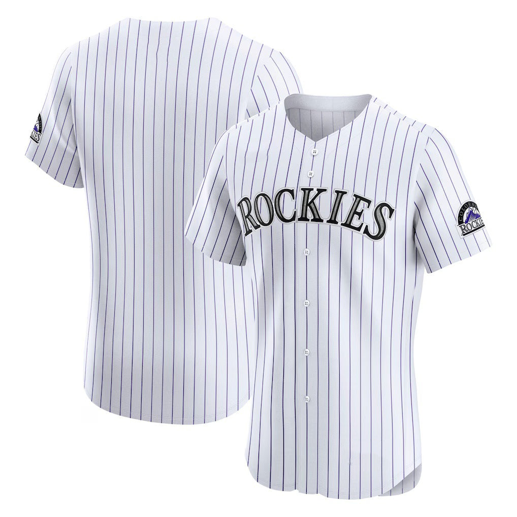 Colorado Rockies White Jereymy Home Elite Jersey