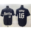 Boston Red Sox #16 Jarren Duran Black Jereymy Gothic Vapor Limited Stitched Jersey