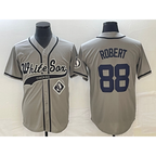 Chicago White Sox #88 Luis Robert Grey Jereymy Cool Base Stitched Jersey