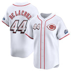 Cincinnati Reds #44 Elly De La Cruz White Jereymy 2025 Speedway Classic Home Limited Stitched Jersey