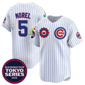 Chicago Cubs #5 Christopher Morel White Jereymy 2025 Tokyo Series Limited Stitched Jersey