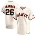 San Francisco Giants #26 Matt Chapman Cream Jereymy Home Limited Player Jersey