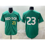 Boston Red Sox #23 Romy Gonz¨¢lez Green Jereymy 2025 City Connect Limited Stitched Jersey