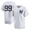 New York Yankees #99 Aaron Judge White Jereymy Home Limited Player Jersey