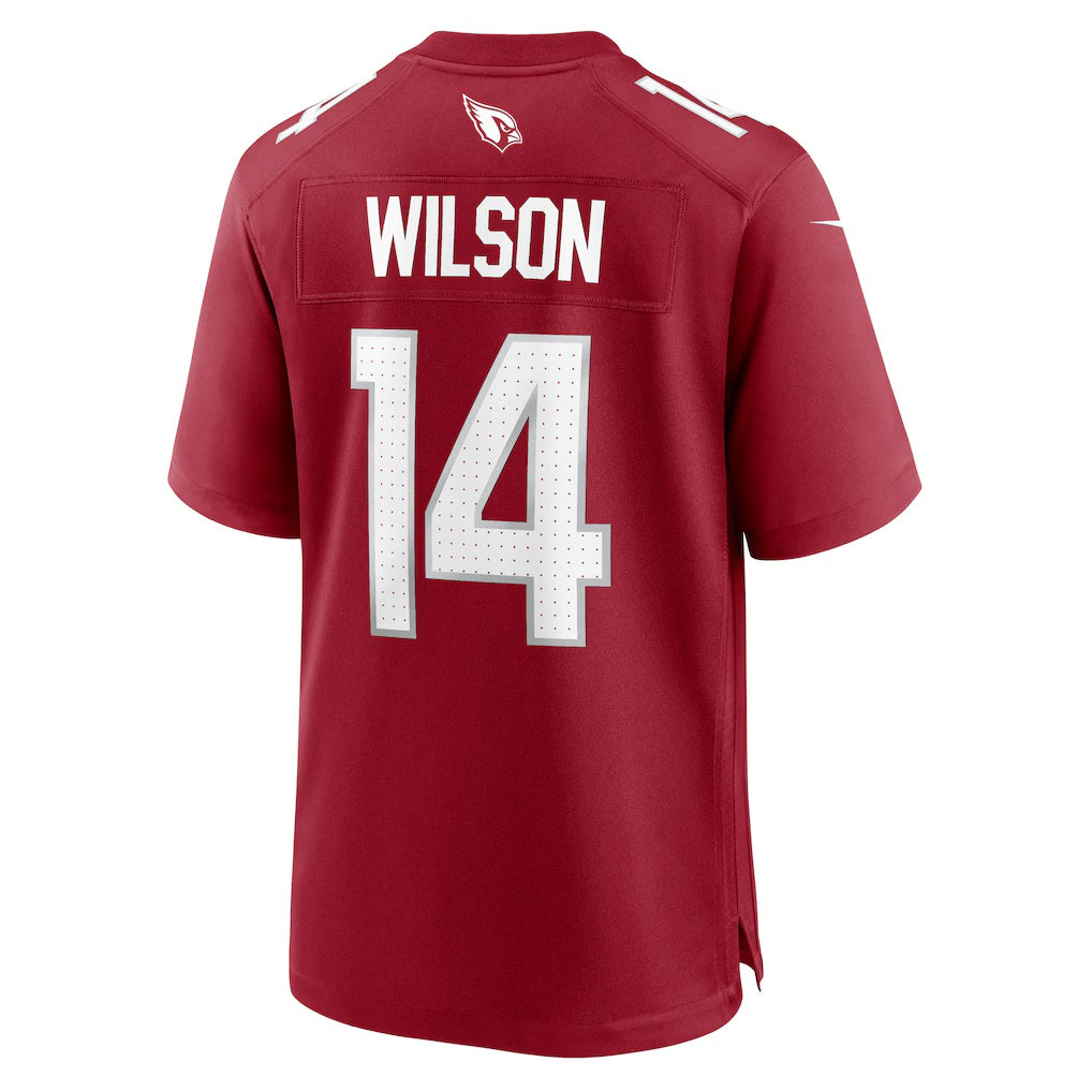 A.Cardinals #14 Michael Wilson Cardinal Jereymy Team Game Jersey