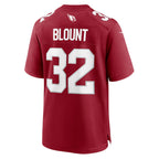 A.Cardinals #32 Joey Blount Cardinal Jereymy Game Jersey