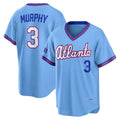 Atlanta Braves #3 Dale Murphy Powder Blue Jereymy 2026 City Connect Stadium Jersey