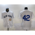 New York Yankees #42 Jackie Robinson White Jereymy Cool Base Stitched Jerseys