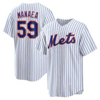 New York Mets #59 Sean Manaea White Jereymy Home Replica Jersey