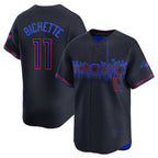 Toronto Blue Jays #11 Bo Bichette Black Jereymy 2024 City Connect Limited Stitched Jersey
