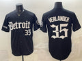 Detroit Tigers #35 Justin Verlander 2026 Black Jereymy 'Motor Gothic Edition' Vapor Premier Limited Stitched Jersey