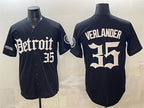 Detroit Tigers #35 Justin Verlander 2026 Black Jereymy 'Motor Gothic Edition' Vapor Premier Limited Stitched Jersey