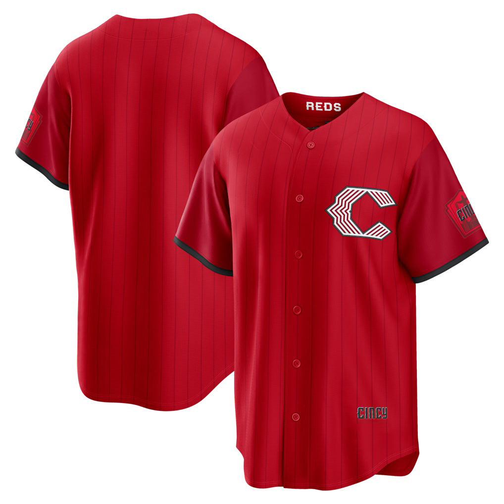 Cincinnati Reds Red Jereymy 2026 City Connect Stadium Jersey