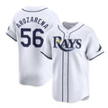 Tampa Bay Rays #56 Randy Arozarena White Jereymy Home Limited Stitched Jersey