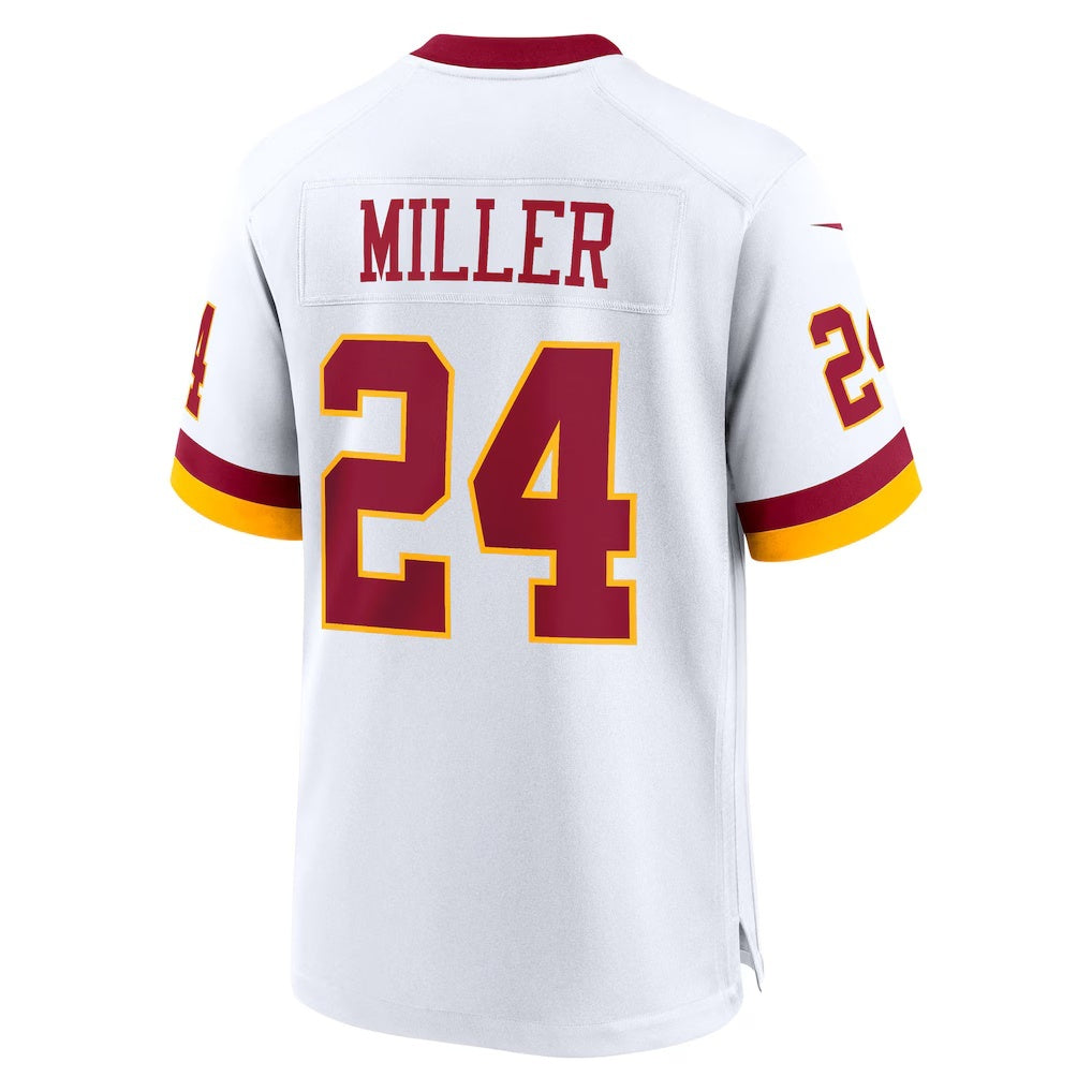W.Commanders #24 Von Miller White Jereymy Game Jersey