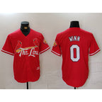 St. Louis Cardinals #0 Masyn Winn Red Jereymy 2024 City Connect Limited Stitched Jersey