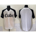 Chicago Cubs Blank White Black Jereymy 'Gothic North Side Edition' Vapor Premier Limited Stitched Jersey