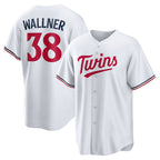 Minnesota Twins #38 Matt Wallner White Jereymy Home Replica Jersey