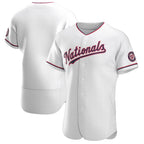 Washington Nationals White Jereymy Alternate Authentic Team Jersey