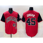 Chicago White Sox #45 Michael Jordan Red Black Jereymy 2025 City Connect Limited Stitched Jersey